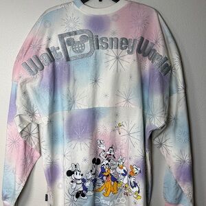 Spirit Jersey WDW Walt Disney World XXL 100 Year Wonder Characters Sparkle Color